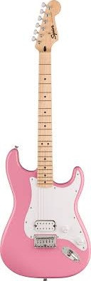 Squier Sonic Stratocaster HT H Flash Pink