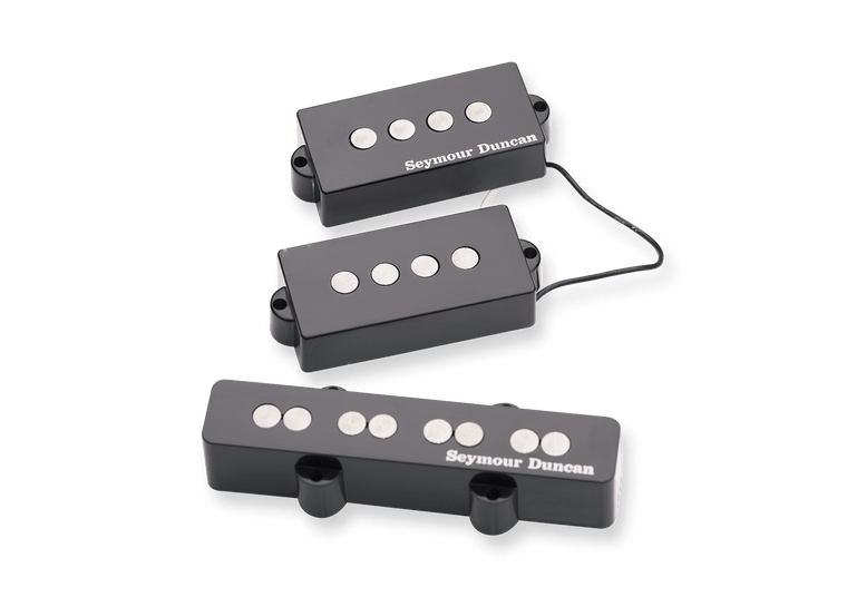 Seymour Duncan Quarter Pound PJ High Output Precision Jazz Bass Pickups Black