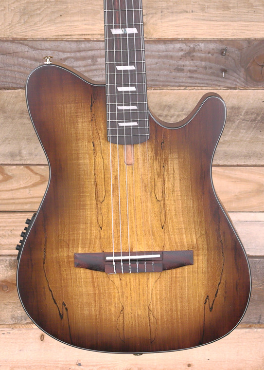 Ibanez FRH20SMN Nylon Acoustic/Electric Guitar Tobacco Burst