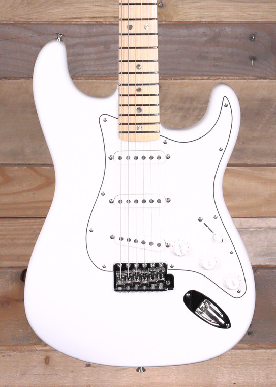Fender Robin Trower Signature Stratocaster Electric Guitar Arctic White w/ Case
