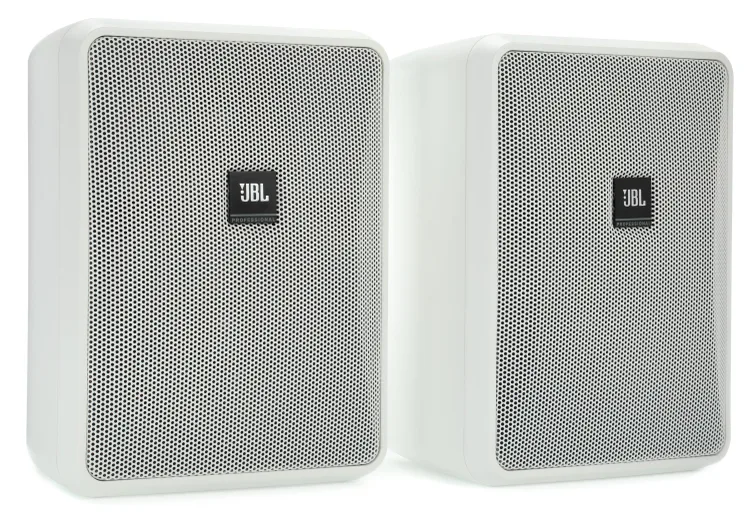 JBL Control 25-1 White Speaker Pair