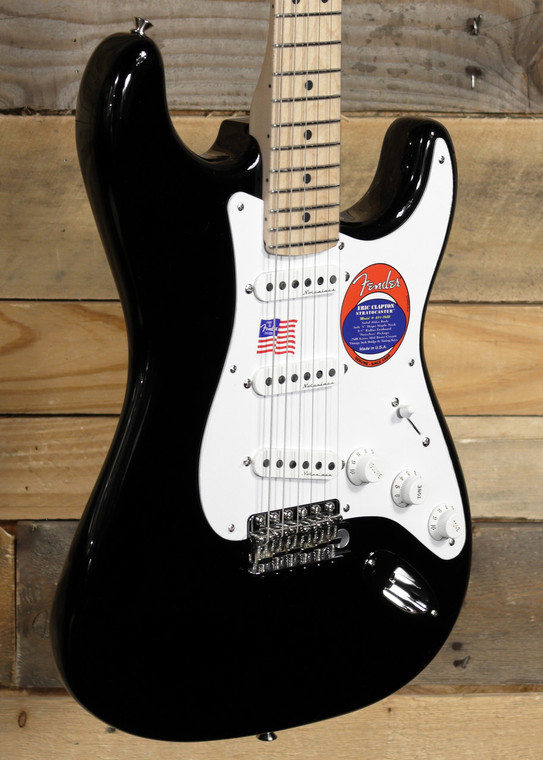 Fender  Eric Clapton Stratocaster Electric Guitar Black w/ Case "Mint Condition"