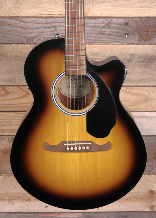 Fender FA-135CE Concert Acoustic/Electric Guitar 3-Color Sunburst "Player Condition"