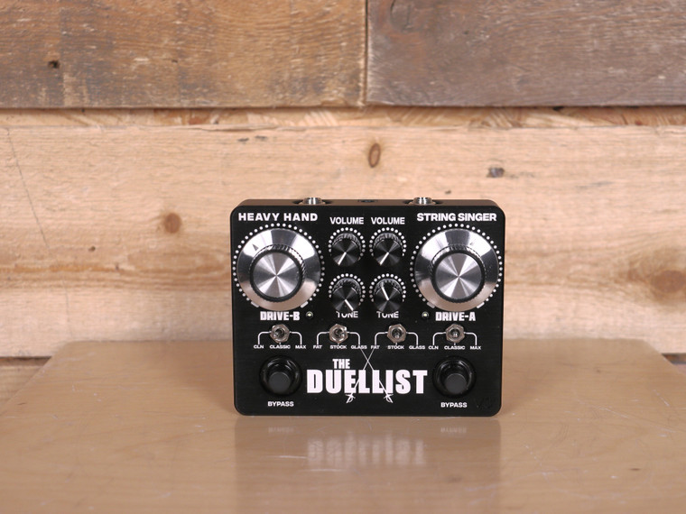 KingTone The Duellist V3 Dual Overdrive Effects Pedal "Excellent Condition"