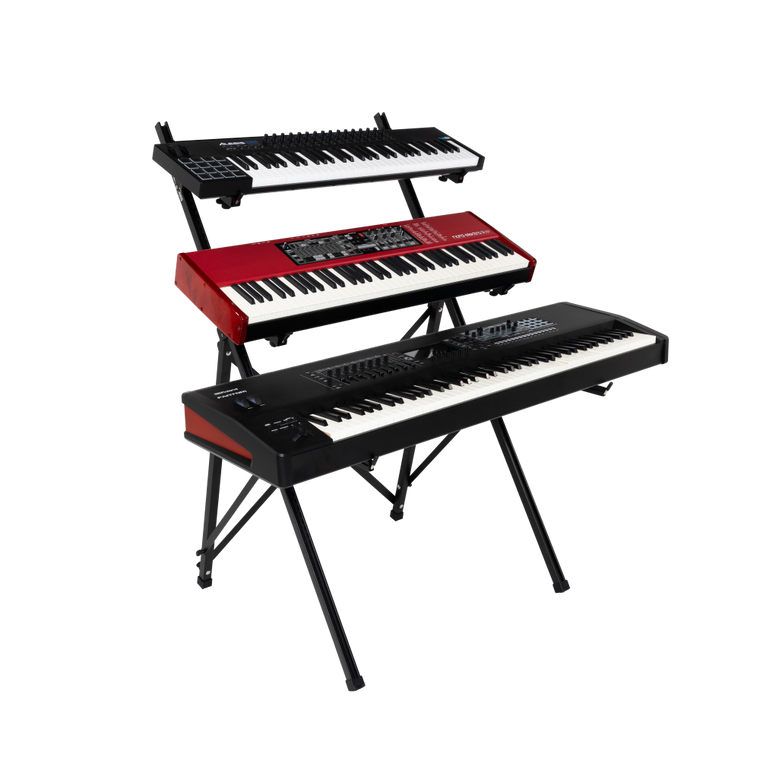 Gator 3-Tier A-Frame Keyboard Stand - 1