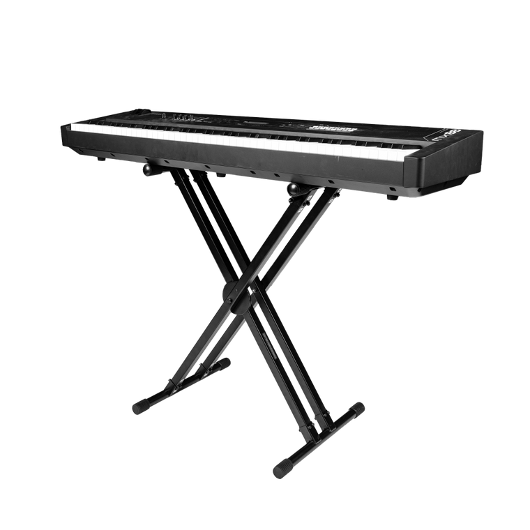 Gator Double-X Keyboard Stand with Ergonomic Adjust - 1