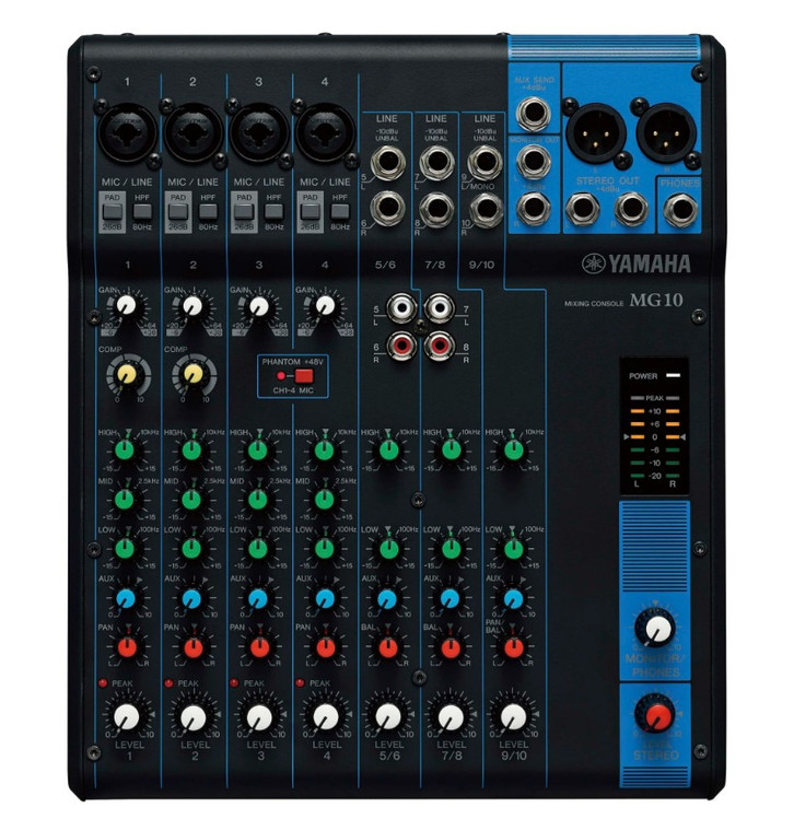 YAMAHA MG10 10-Ch Mixer