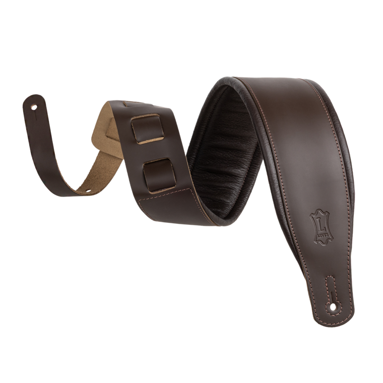 Levy's Amped Leather Series - Dark Brown - 1