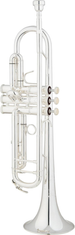 Eastman ETR520S Performance Bb Trumpet - Silver-Plated - 1