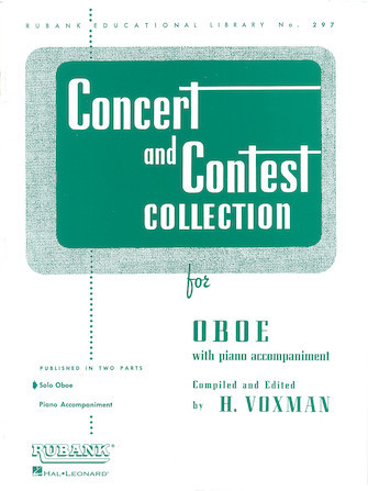 Rubank Concert and Contest Collection for Oboe - Piano Accompaniment