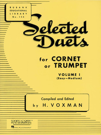 Rubank Selected Duets for Cornet/Trumpet - Vol 1