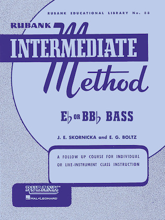 Rubank Intermediate Method - E-flat or BB-flat Bass Tuba