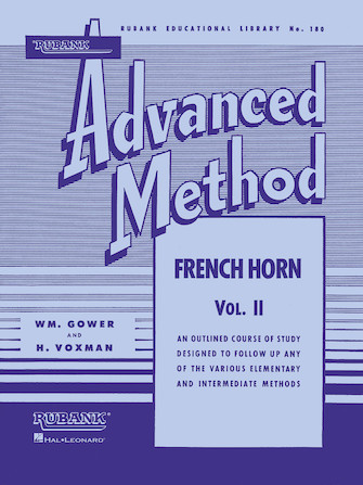 Rubank Advanced Method - French Horn in F or E-flat, Vol. 2