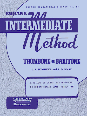 Rubank Intermediate Method - Trombone/Baritone