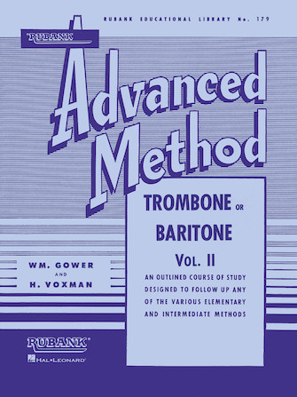 Rubank Advanced Method - Trombone/Baritone, Vol. 2