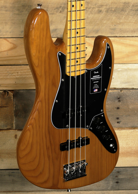 Fender American Professional II Jazz Bass Natural w/ Case "Mint Condition"