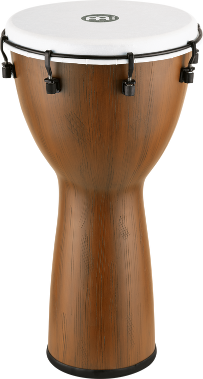 Meinl Percussion 12" Alpine Series Djembe, Synthetic head, Barnwood