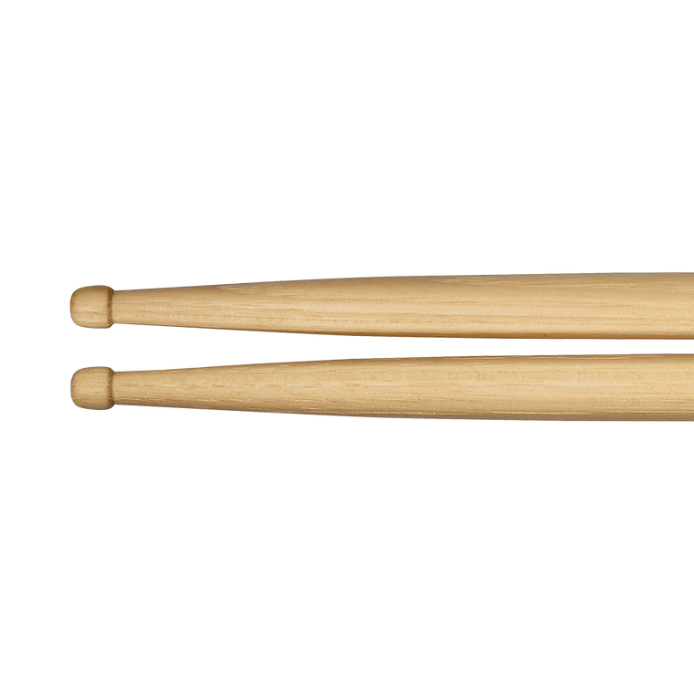 Meinl Stick Hybird 7A Hickory,Hyrid Wood Tip Weight and Pitch Matched