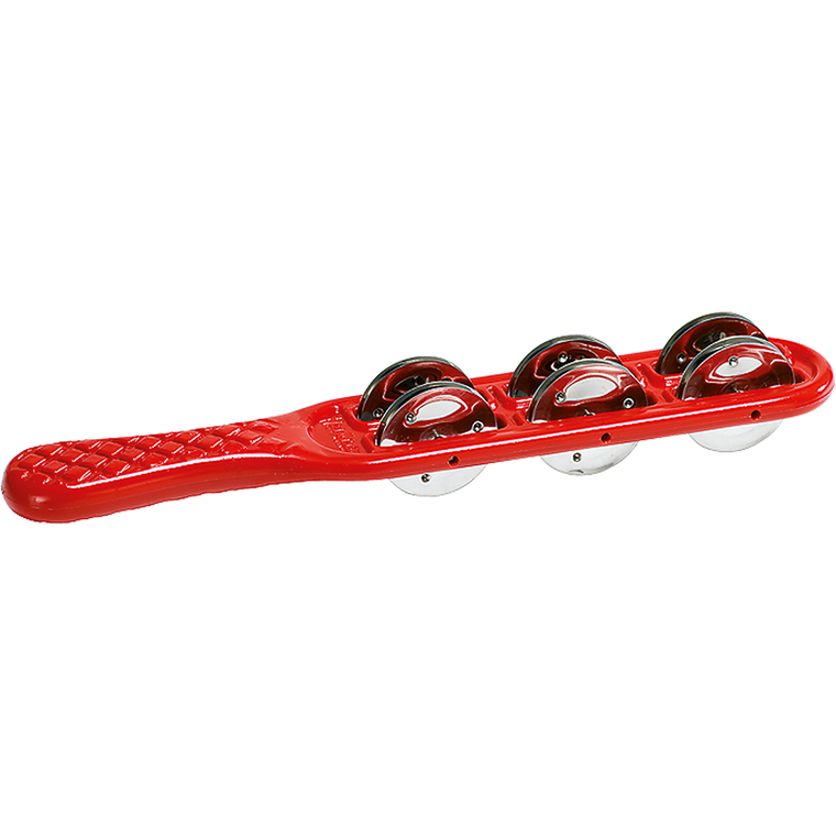 Meinl Percussion Headliner® Series Jingle Stick, Red, Stainsless steel jingles