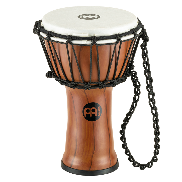 Meinl Percussion 7" Jr. Djembe, Twisted Amber