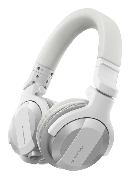 Pioneer DJ HDJ-CUE1BT DJ Headphones w/ Bluetooth - White