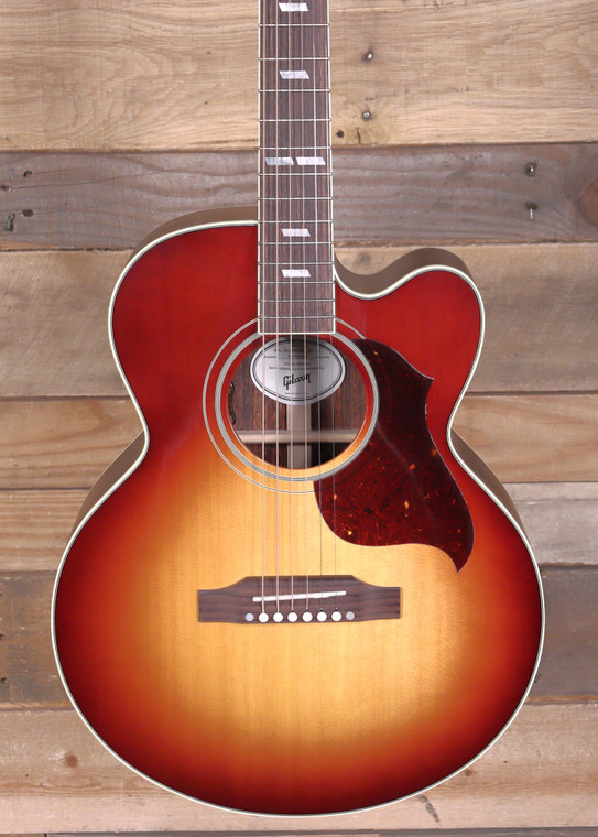 Gibson Parlor Rosewood EC Acoustic/Electric Guitar Rosewood Burst w/ Case
