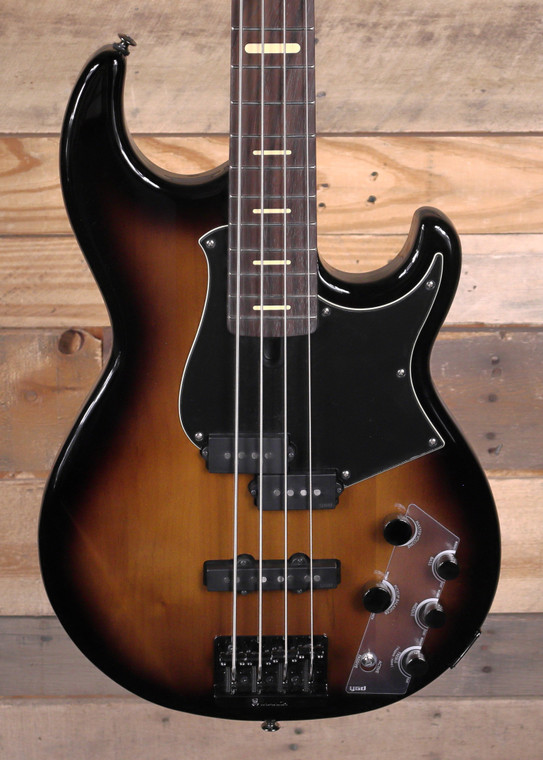 Yamaha BB734A 4-String Bass Guitar Dark Coffee Sunburst w/ Gigbag