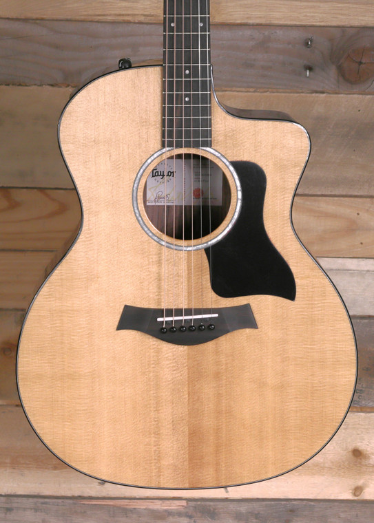 Taylor 214ce Plus Acoustic/Electric Guitar Natural w/ Case