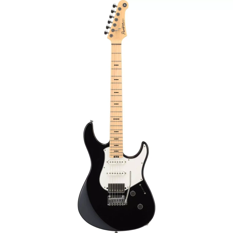 Yamaha PACS+12M Pacifica Standard Plus Electric Guitar - Black - 1