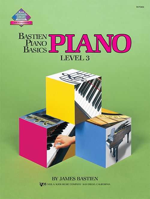 Kjos Bastien Piano Basics: Piano - Level 3