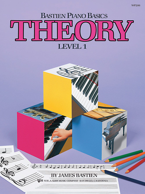 Kjos Bastien Piano Basics: Theory - Level 1