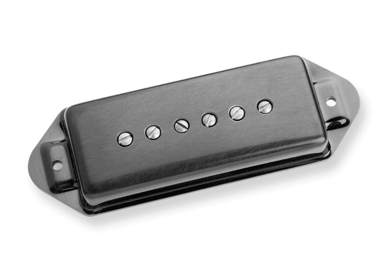 Seymour Duncan Antiquity P-90 Dog Ear Neck Pickup - Black - 1