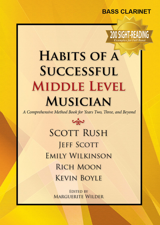 GIA Habits of a Successful Middle School Musician - Bass Clarinet