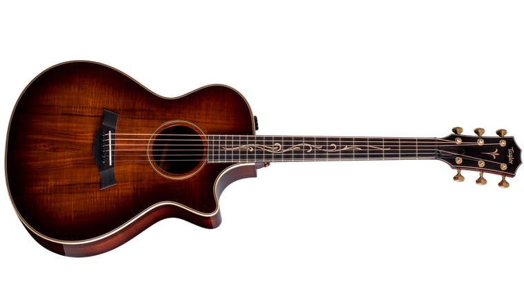 Taylor K22ce Hawaiian Koa Grand Concert Acoustic-Electric Guitar - Natural