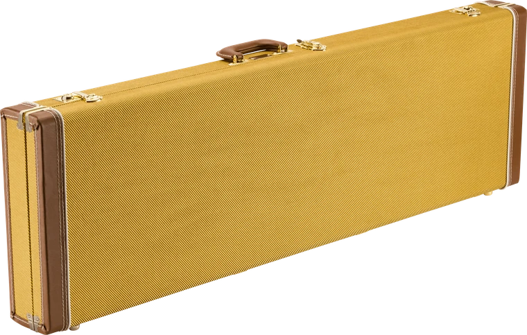 Fender Classic Series Cases - Precision Bass®/Jazz Bass® - Tweed, Red Crushed Acrylic Plush