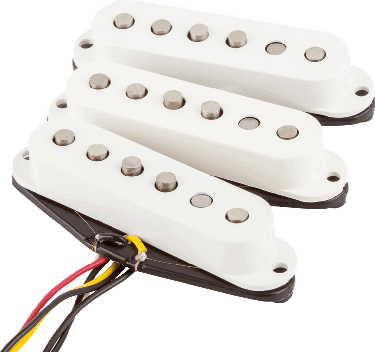 Fender Tex-Mex™ Strat Pickup Set - White, Set