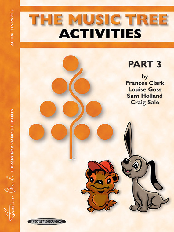 Alfred The Music Tree: Activities Book, Part 3 - Piano Book