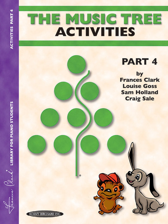 Alfred The Music Tree: Activities Book, Part 4 - Piano Book