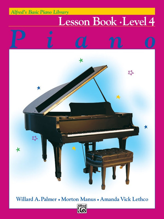 Alfred's Basic Piano Library: Lesson Book 4 - Piano Book