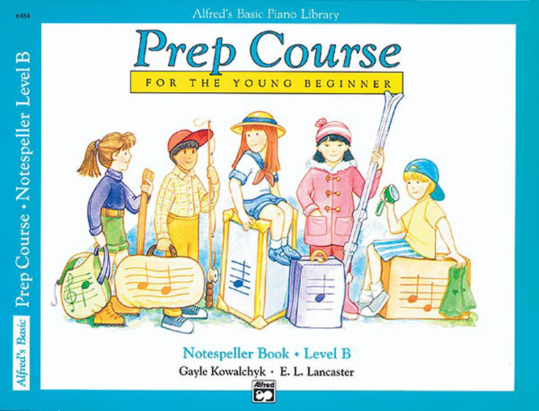 Alfred's Basic Piano Prep Course: Notespeller Book B - Piano Book