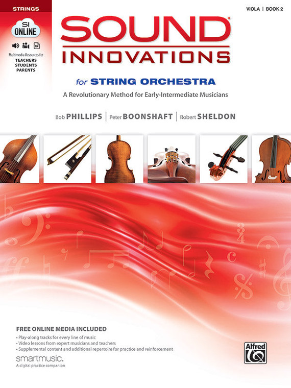 Alfred Sound Innovations for String Orchestra, Book 2 - Viola Book & Online Media