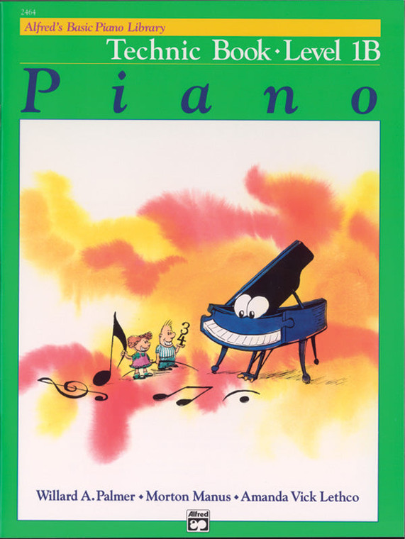 Alfred's Basic Piano Library: Technic Book 1B - Piano Book