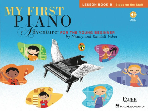 Faber Piano Adventures My First Piano Adventure - Lesson Book B with Online Audio