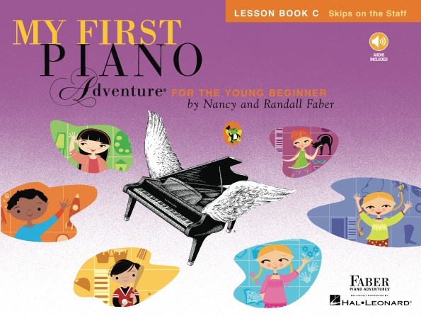 Faber Piano Adventures My First Piano Adventure - Lesson Book C with Online Audio