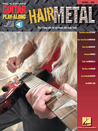 Hal Leonard Hair Metal - Guitar Play-Along Volume 35