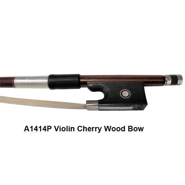 Hunter A1414P Violin Cherrywood Bow - 1/2 Size - 1