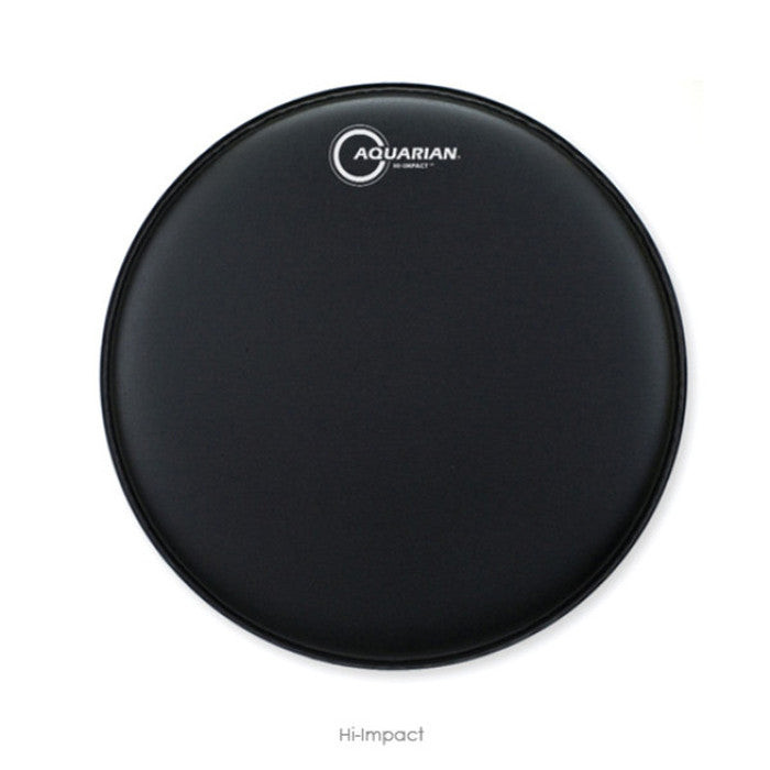 Aquarian HIP14BK Hi-Impact Snare Batter Drumhead, 14 in. - Black