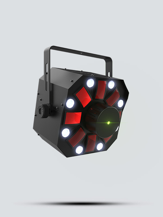 Chauvet DJ Swarm 5 FX ILS 3-in-1 Derby, Laser and Strobe Effect Light