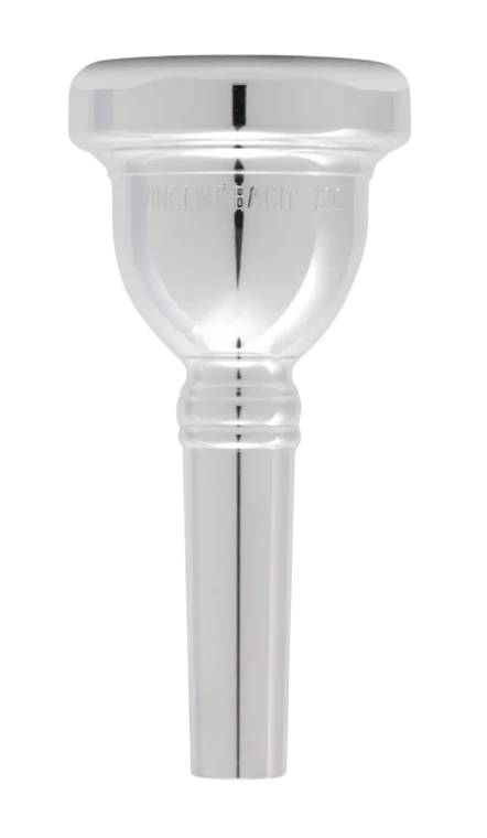 Bach Classic Trombone Mouthpiece 12C - Small Shank, Silver Plated - 1