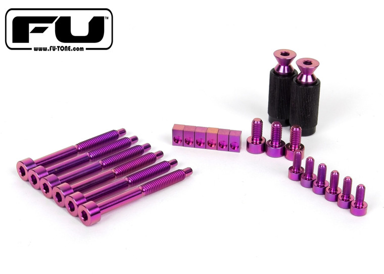 FU-Tone Titanium Hardware Upgrade Kit - Purple